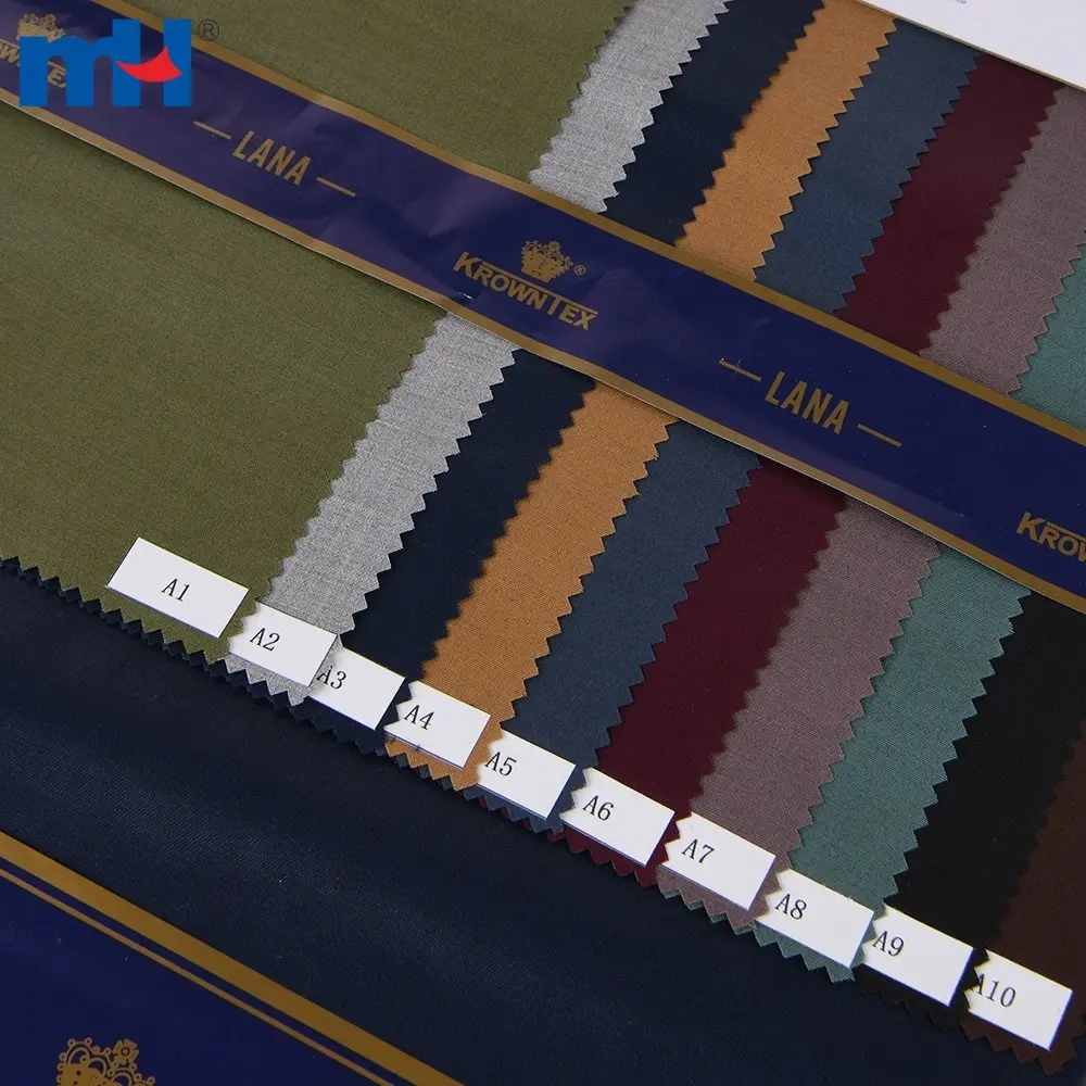 LANA OBAMA 80/20 T/R tela hilo tigre brillante para trajes