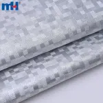100 g/m² Spunlace-Vliesstoff mit mattem Karomuster für Autoabdeckungen