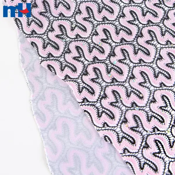 Laminierter Mesh-Spitzenstoff