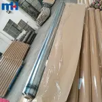 Transparent PVC film roll