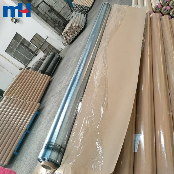 Transparent PVC film roll