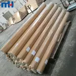 Transparent PVC film roll