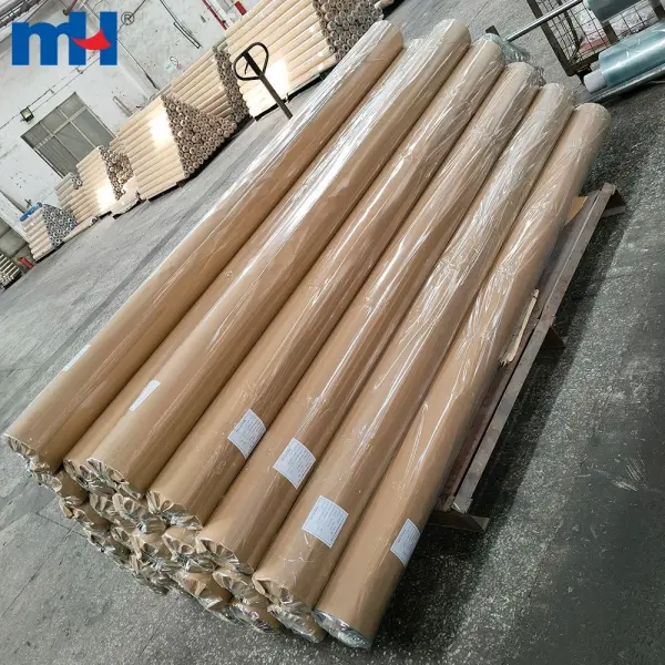 Transparent PVC film roll