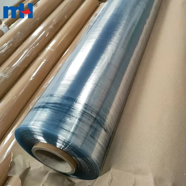 Transparent PVC film roll
