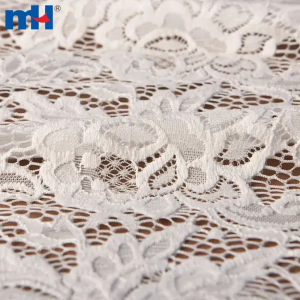 Tessuto di pizzo tricot