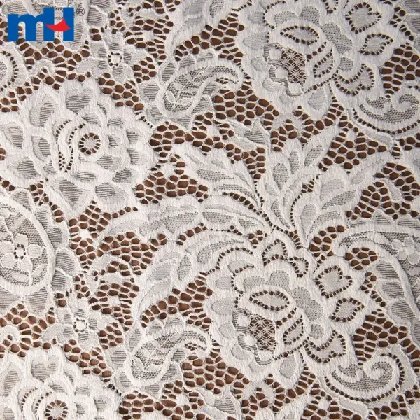 Tessuto di pizzo tricot