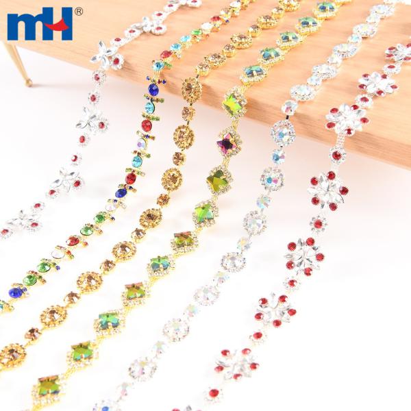 Wholesale sparkling rhinestone chain