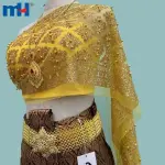 Сабай, вишитий бісером