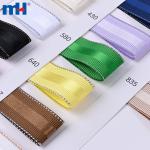 Satin Ribbon with Metallic Edge - Custom Design