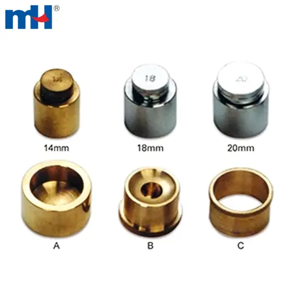 14 mm-32 mm o'lik va tugmachalarni shakllantirish uchun o'lik