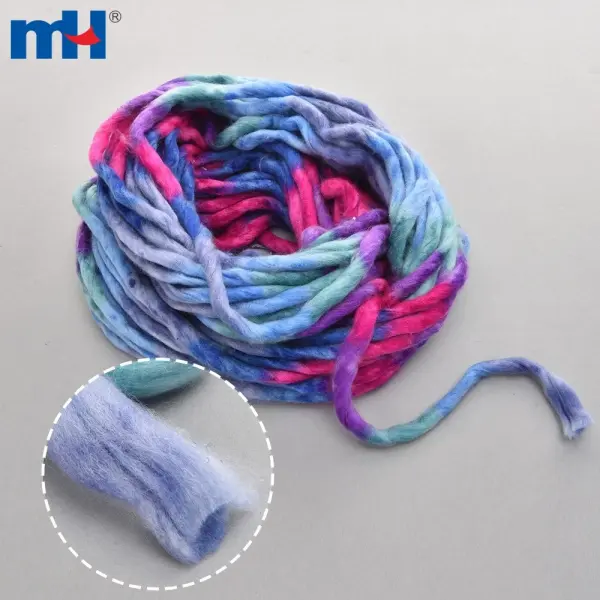 Hilo lujoso con hilo bouclé