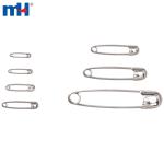 Spille di sicurezza placcate nichel