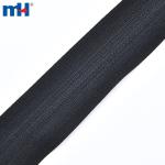 Nr. 3 Nylon-Umkehrreißverschluss mit Kordel (4 Linien), O/E, Wassertropfenzug