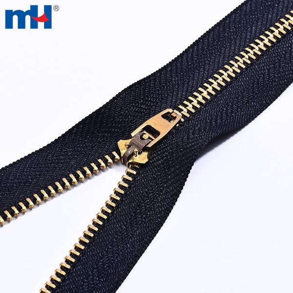 4YG Brass Closed End Zippers Supplier