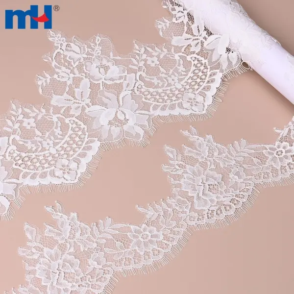 Nieelastyczna koronka trykotowa o długości 25 cm