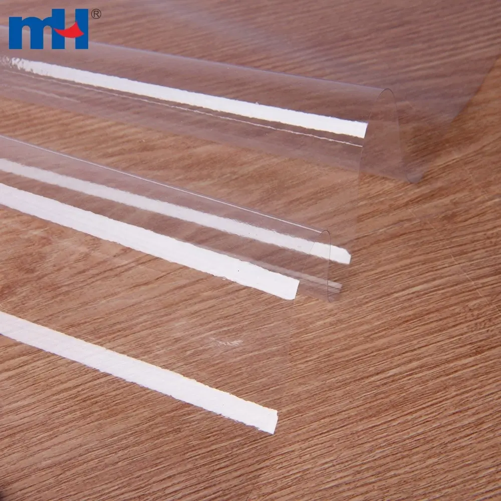 Transparent PVC film for packaging and stationery