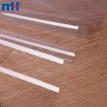Transparent PVC film for packaging and stationery