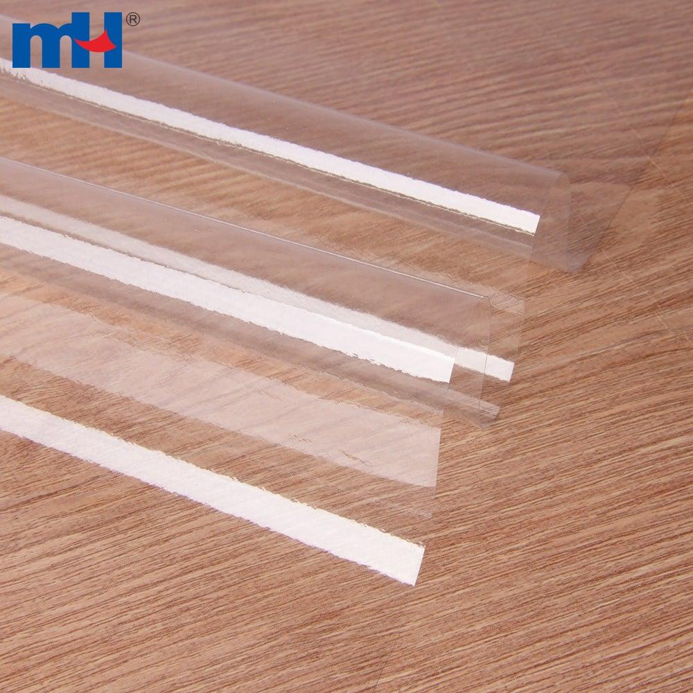 Transparent PVC film for bedding package and cosmetic bag