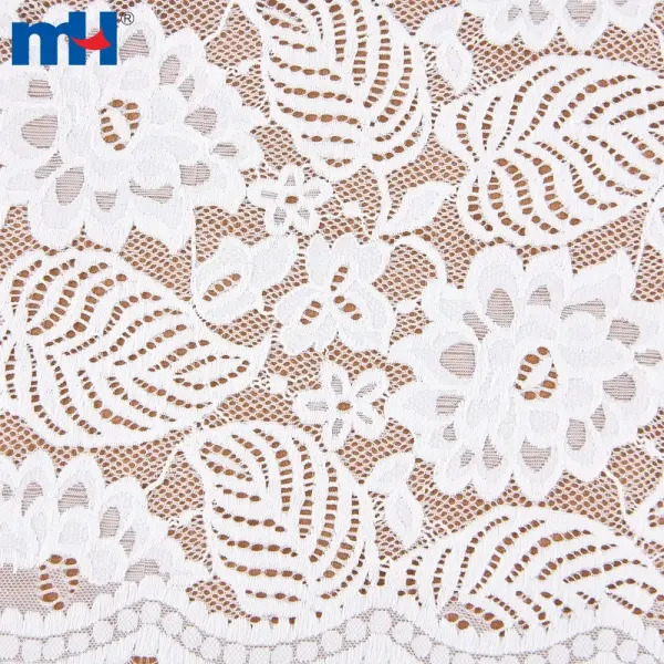 Tela de encaje tricot de malla