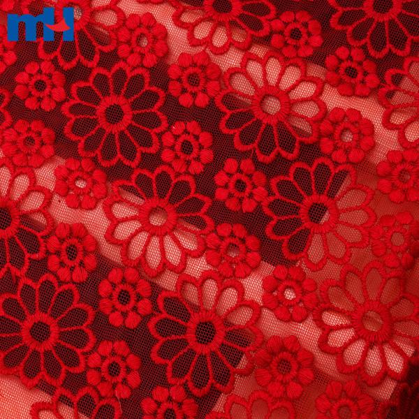 Toptan organze dantel kumaş
