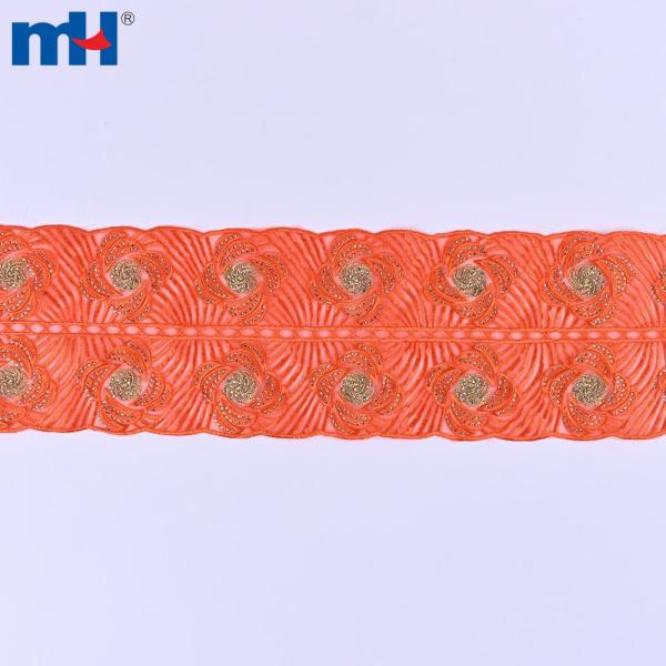Organza lace trim