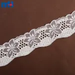 Вишитий бавовняний мереживний край