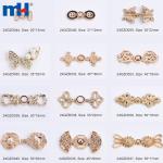 Wholesale decorative gold metal button clasp