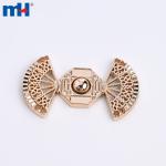 Wholesale decorative gold metal button clasp