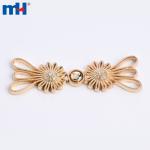Wholesale decorative gold metal button clasp