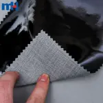 Чоловічі тапочки з чистої лакованої шкіри чорного кольору