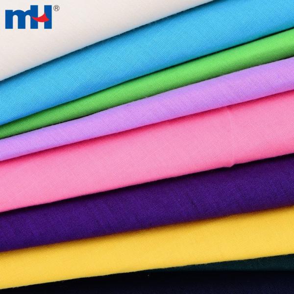 Einfarbiger Polycotton-Polyester-Popeline-Stoff