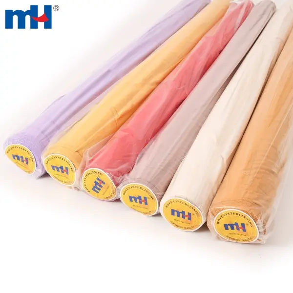 Plain woven fabric for lining