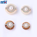 Botones de plástico de diamantes de imitación al por mayor 28L/34L/40L