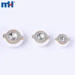 Wholesale 28L 34L 40L rhinestone plastic buttons