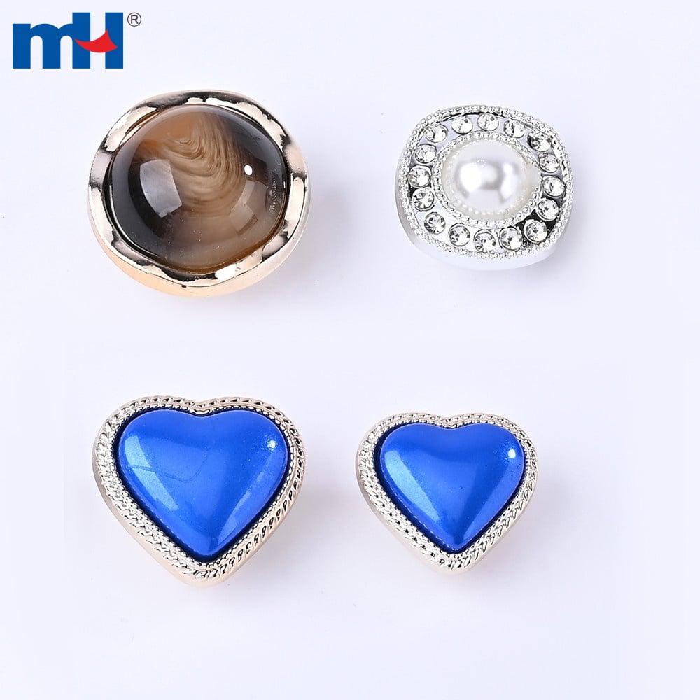 Wholesale 34L 38L 40L rhinestone plastic buttons