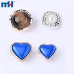 Wholesale 34L 38L 40L rhinestone plastic buttons