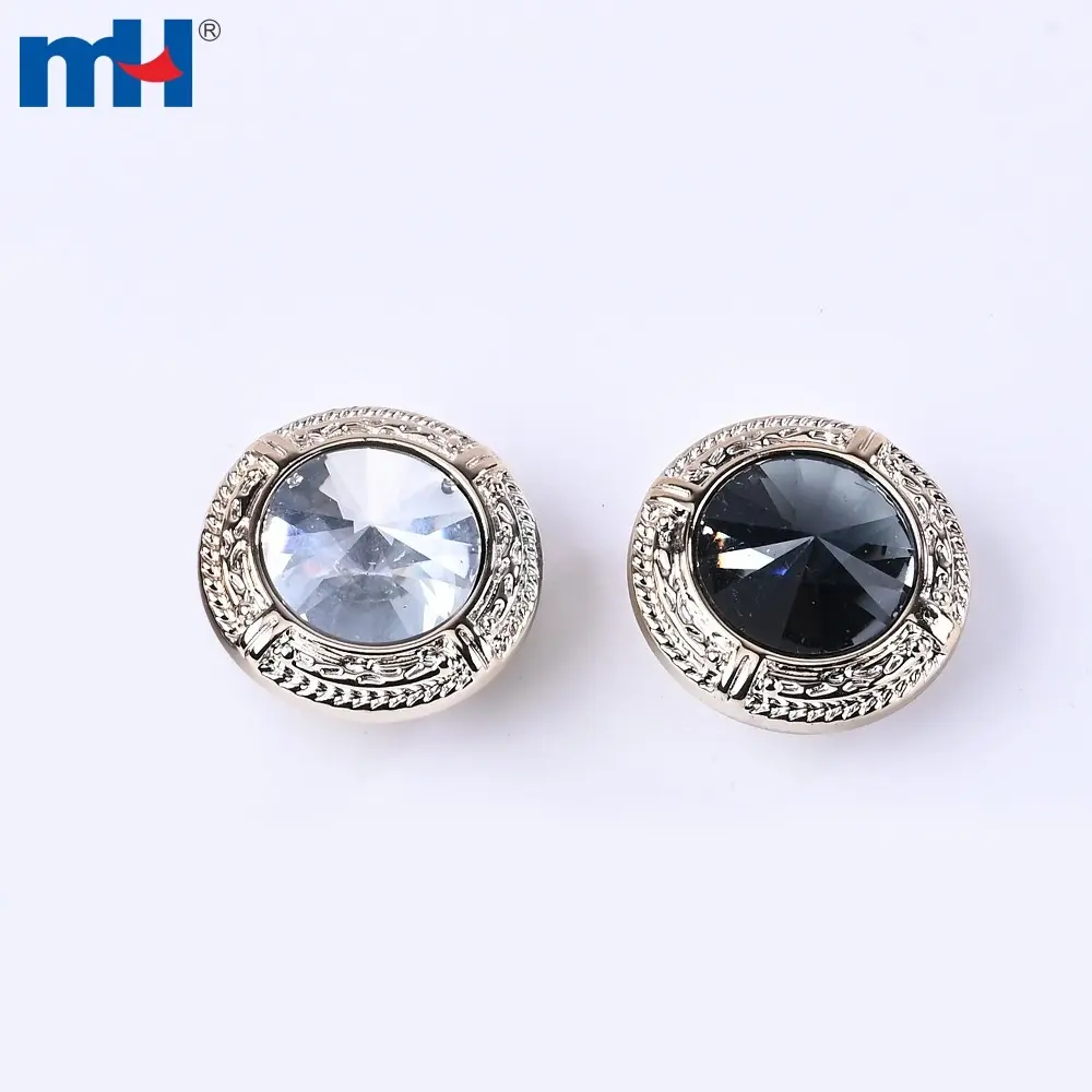 Wholesale 40L plastic rhinestone button