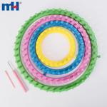 Conjunto de telar circular para gorro, bufanda y chal.