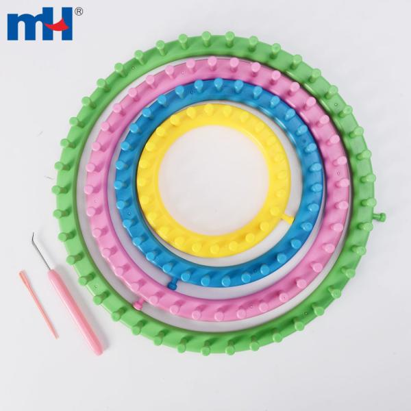 Conjunto de telar circular para gorro, bufanda y chal.
