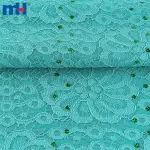 Kaplamalı dantel kumaş