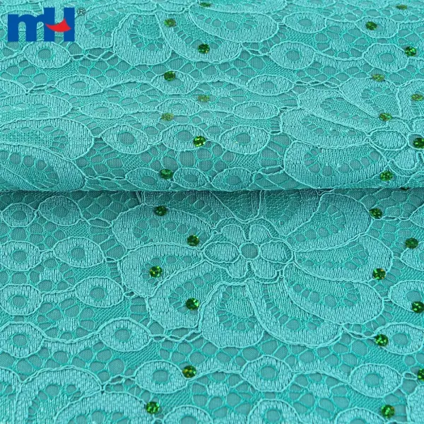 Kaplamalı dantel kumaş