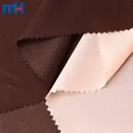 Tessuto di fodera fusibile in tessuto liscio PES a doppio punto