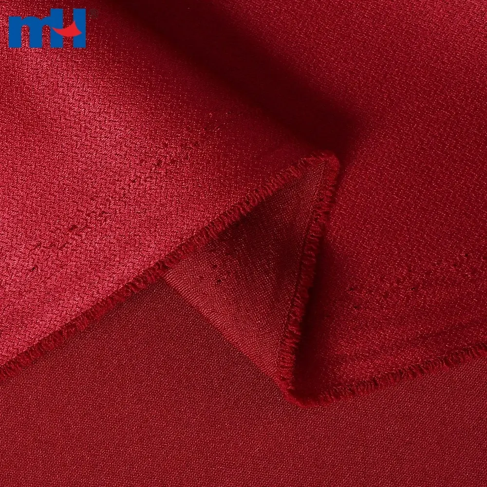 100% Polyester 4-Way Spandex Pongee Fabric - Minimum Order Quantity 3000 Meters/Color