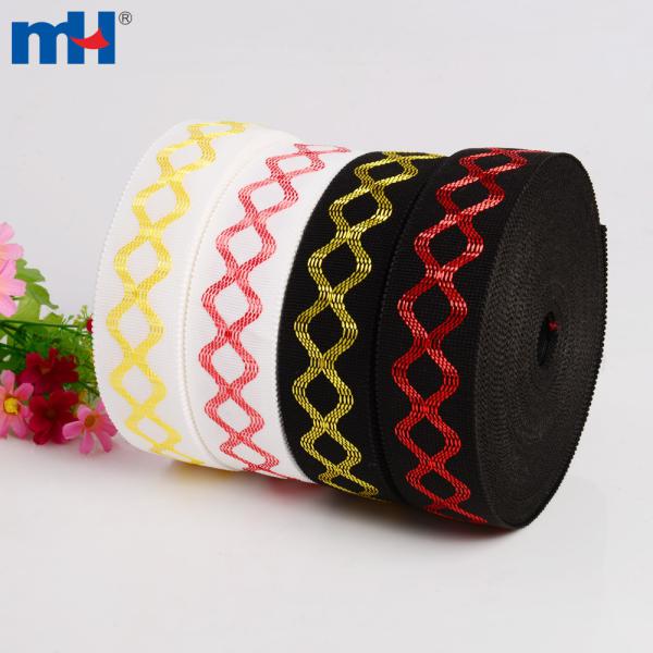 Knitted mattress binding tape