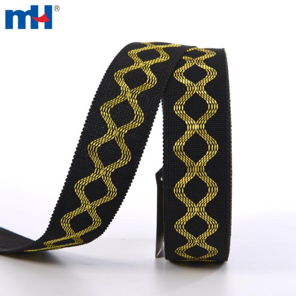 Knitted mattress binding tape
