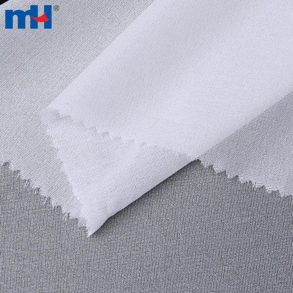 50D plain woven fusible lining fabric