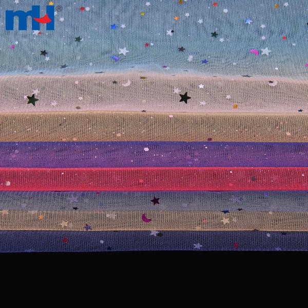 Post ishlov berilgan polyester trikotaj to'r mato - 150cm, 23gsm
