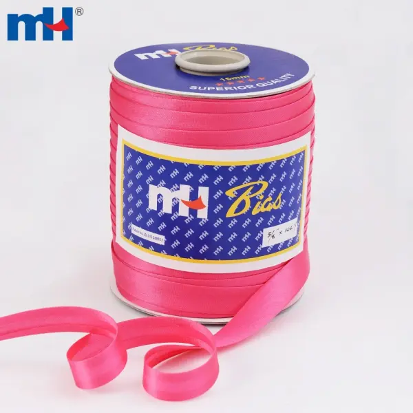 Ruban de reliure en satin de 5/8" pour lier les bords