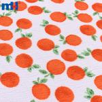 Baskılı tüvit krep kumaş %97 polyester %3 spandeks