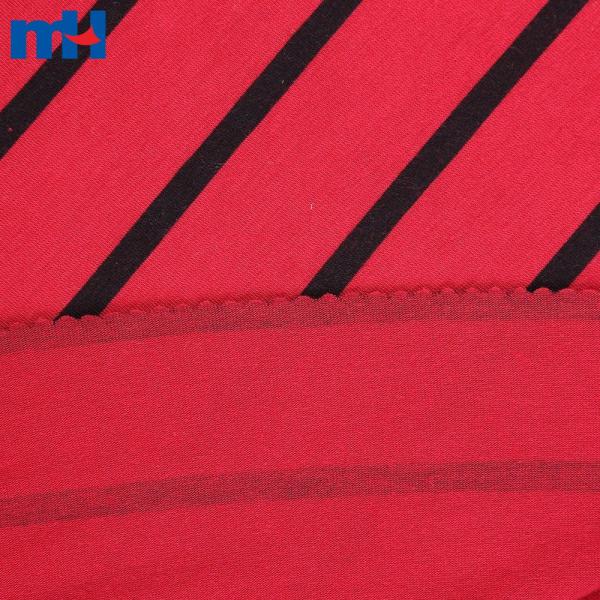 Bedruckter Stretch-Jersey-Stoff